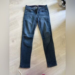 PAIGE Dark Blue Skinny Jeans